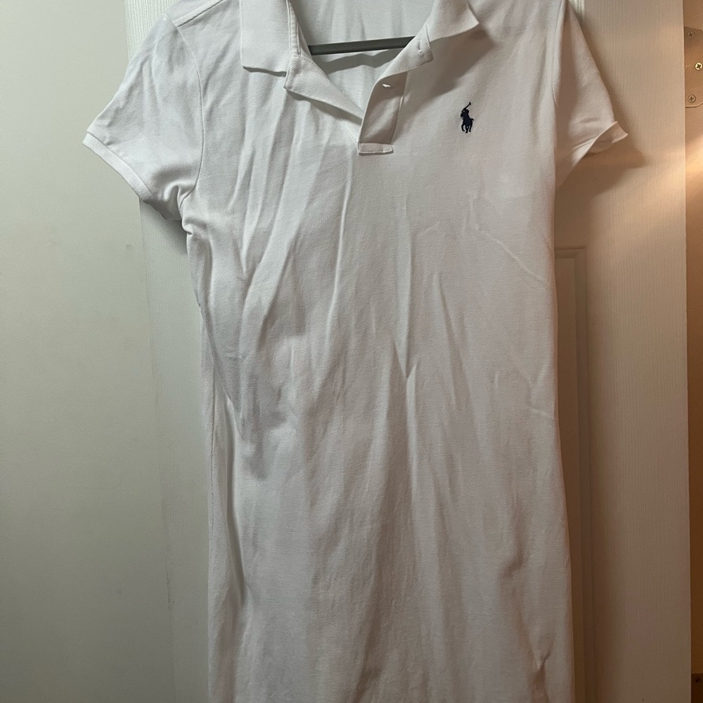 Ralph Lauren White Polo Dress